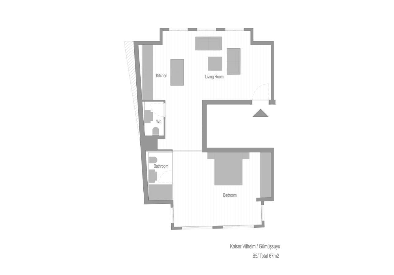 X Flats Vilhelm Apartment Istanbul Luaran gambar